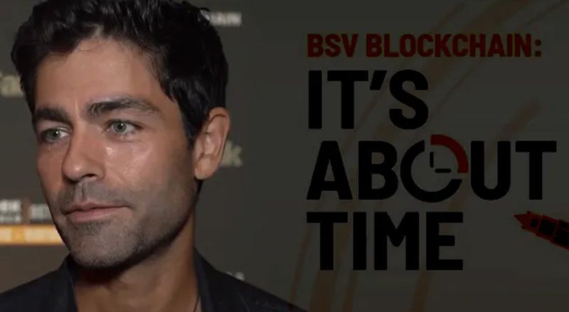 Adrian Grenier NFT for sale on BSV