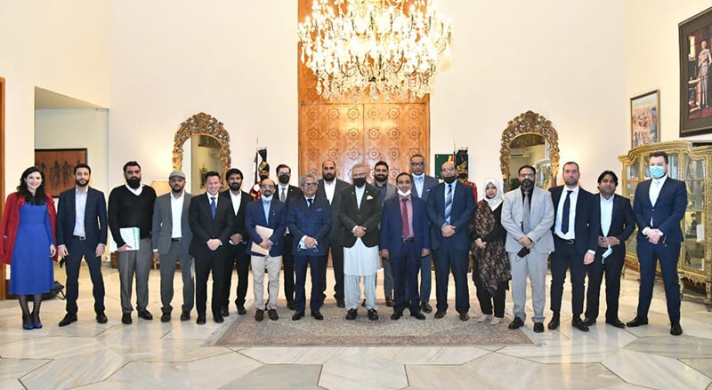 BSV blockchain meets with His Excellency Dr Arif Alvi, President of Pakistan