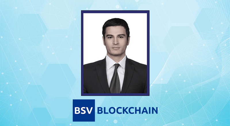 Dr Maximillian Sinan Korkmaz in BSV Blockchain In the Spotlight