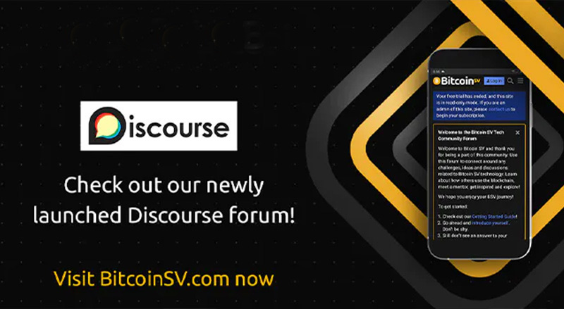 Introducing BSV blockchain Discourse Forum for BSV’s technical community