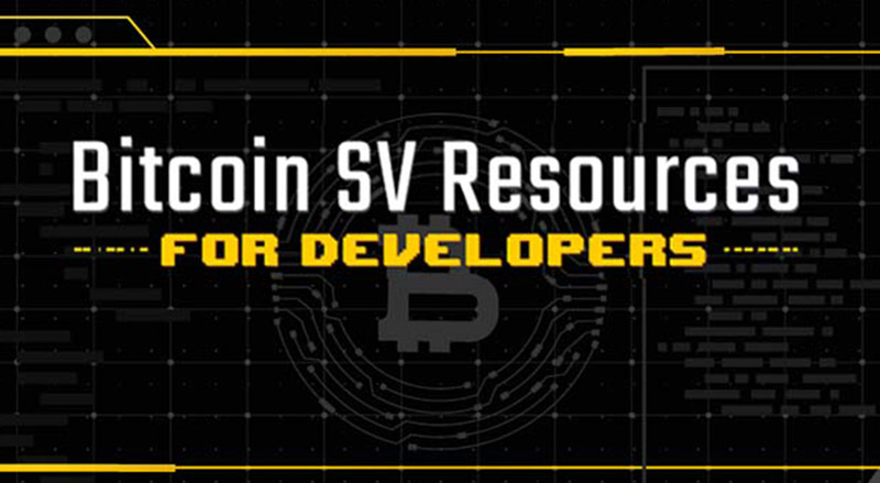BSV blockchain resources for developers