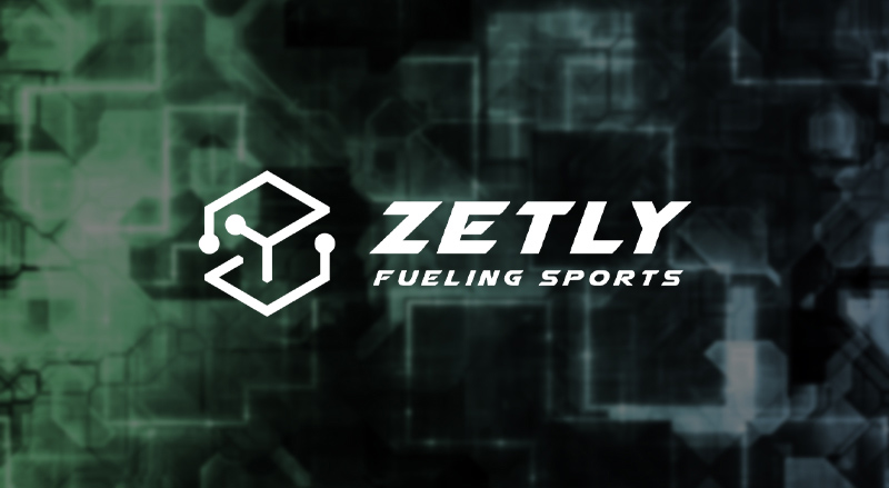 Zetly logo over technical background for “Sport Metaverse” Exclusive pilot program for Sports Clubs
