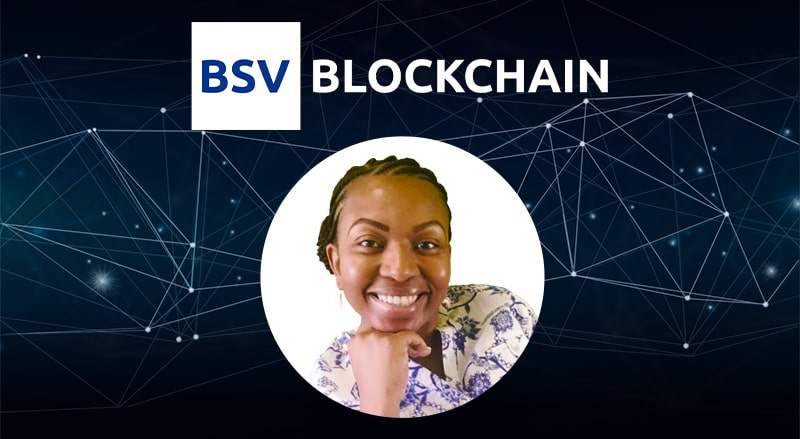Dr Katherine Lephoto in BSV Blockchain In the Spotlight