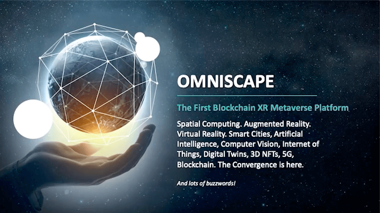 Omniscape the first blockchain XR Metaverse Platform