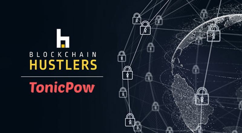 Blockchain Hustlers with promoters Tonic Pow