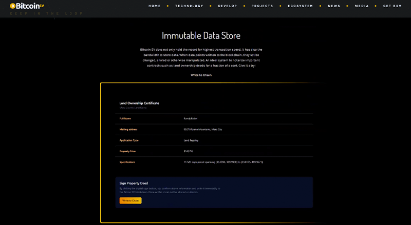 Immutable Data Store