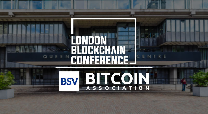 BSV Association for BSV named gold sponsor for the London Blockchain Conference