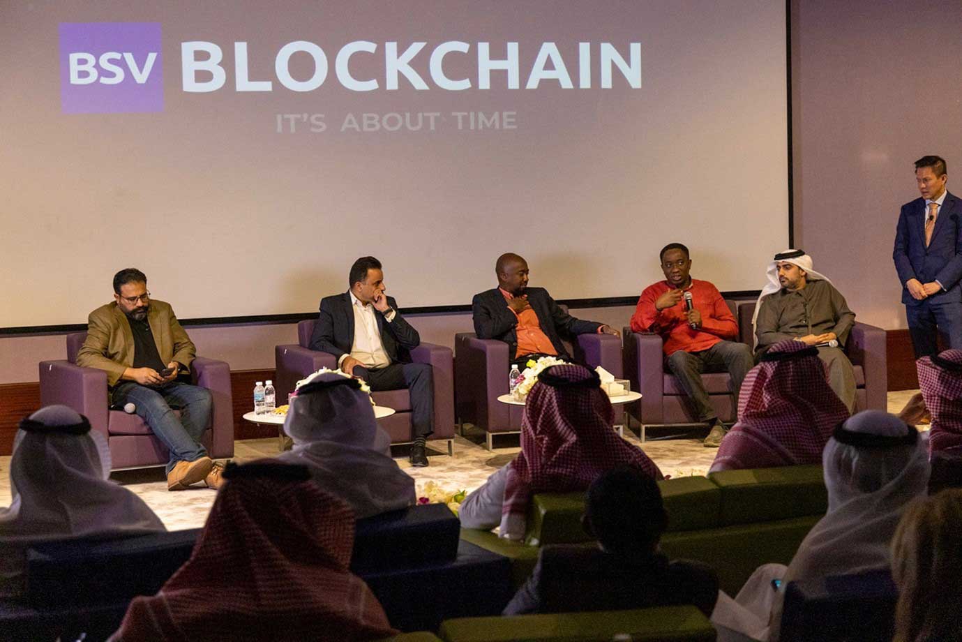 Jad Wahab, Tech Lead at nChain also joined those already on stage to lend his technical expertise