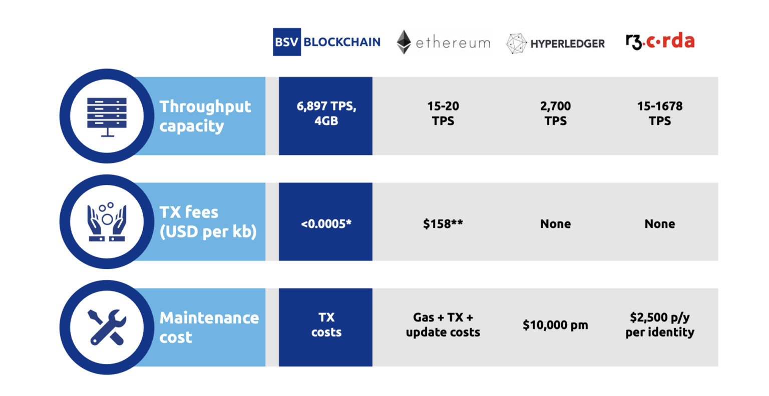 Throughput Capacity, TX Fees, and Maintenance Costs