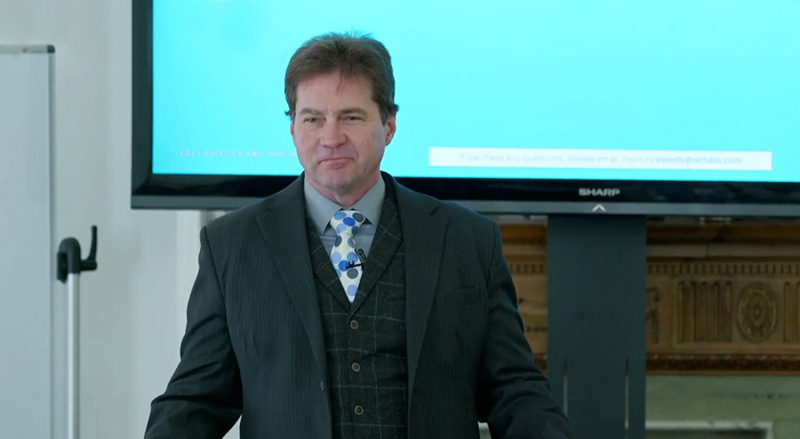 "Optimising Supply Chains with Blockchain - Challenges and Solutions" workshop conducted by Dr. Craig Wright at the Bitcoin Masterclass (London) - May: Day 1 Session 2