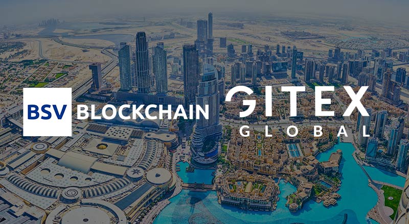 BSV Blockchain Ecosystem showcasing innovative solutions at GITEX Global Conference 2023